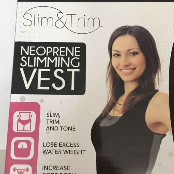 NEW Slim & Trim Neoprene Medium Slimming Vest - Picture 4 of 10